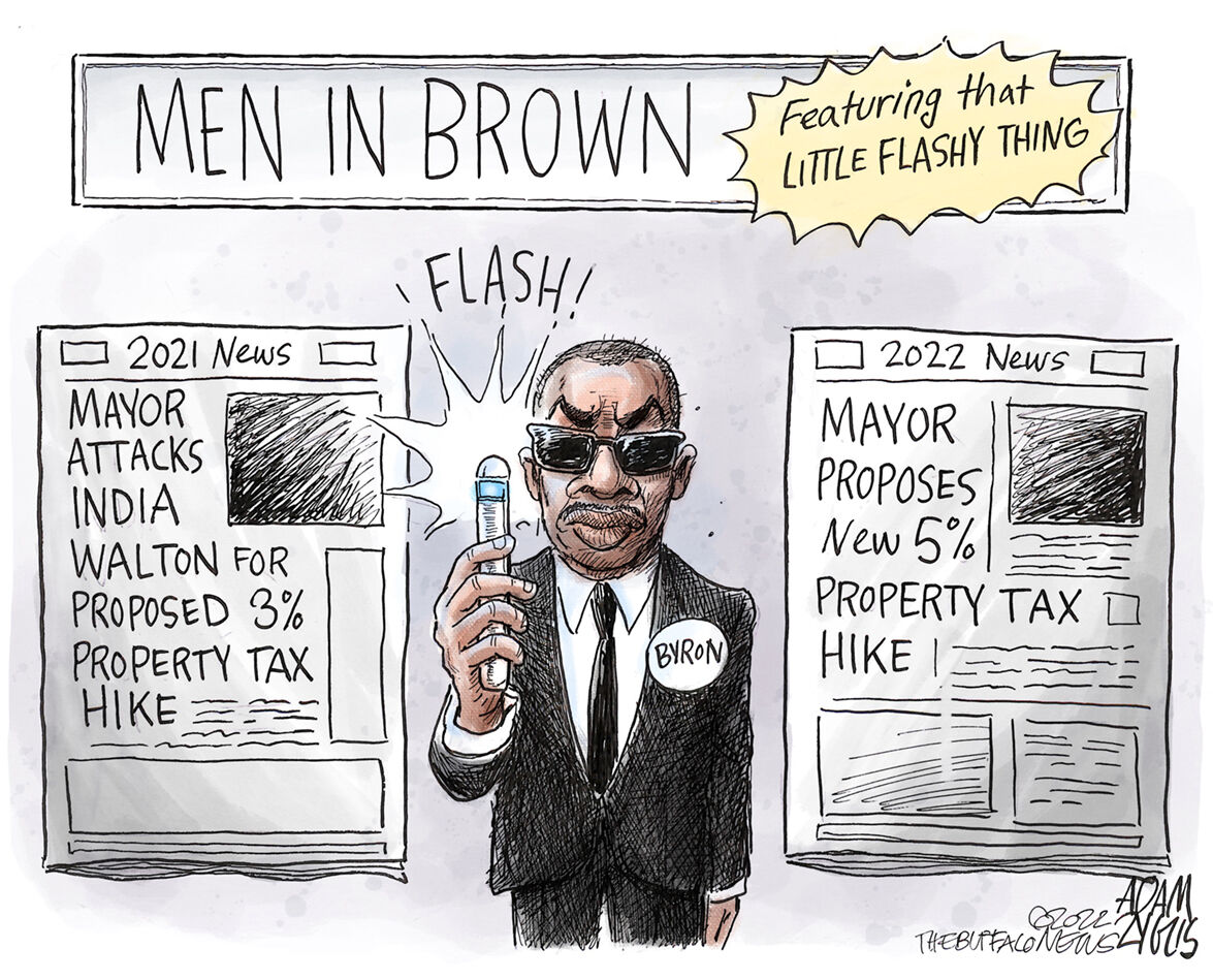 Byron Brown Tax Hike